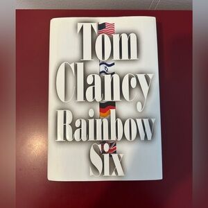 Tom Clancy Rainbow Six Hardcover Book (New)